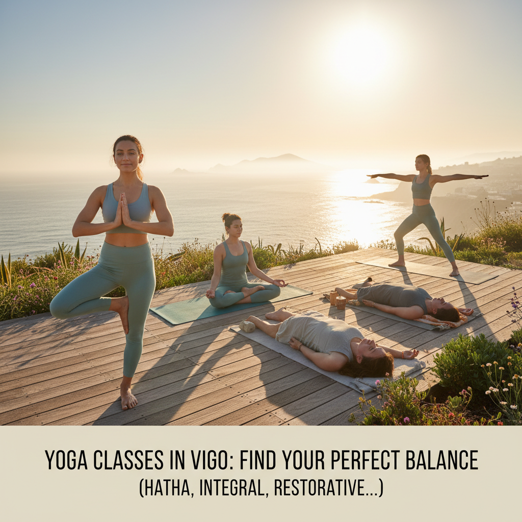 Clases de Yoga en Vigo: Encuentra Tu Equilibrio Perfecto (Hatha, Integral, Restaurativo...)